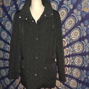 Calvin Klein Size  XL Quilted Jacket Black